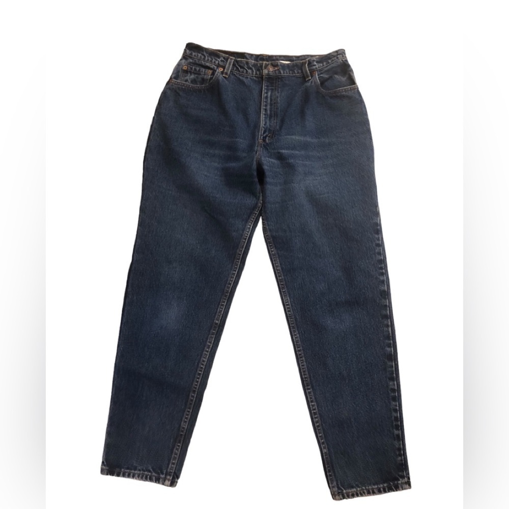 LEVI’S 90’s Y2K 551 Relaxed Fit High Waisted Jean Sz. 16X30 Tapered Leg Blue
